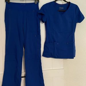 Healing Hands Purple Label Scrub Set - Galaxy Blue